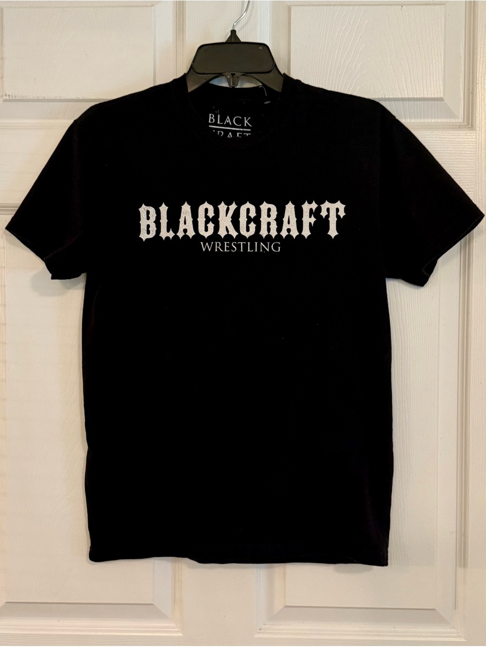 BlackCraft Wrestling Join The Cult Baphomet Pentagram Black Unisex T-Shirt Small